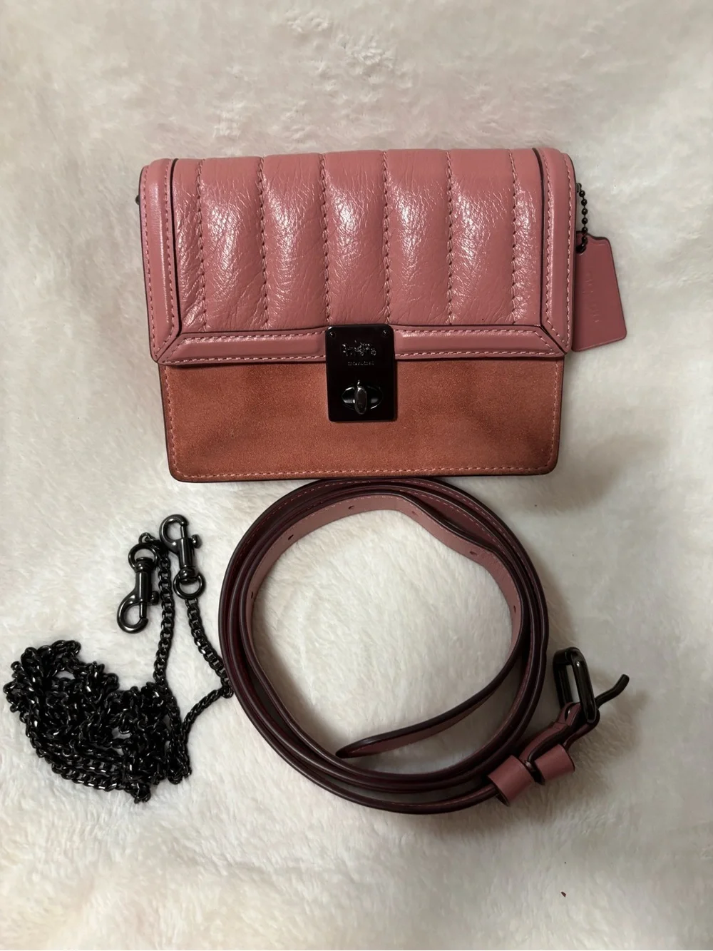 Coach Hutton Belt Bag With Quilting
